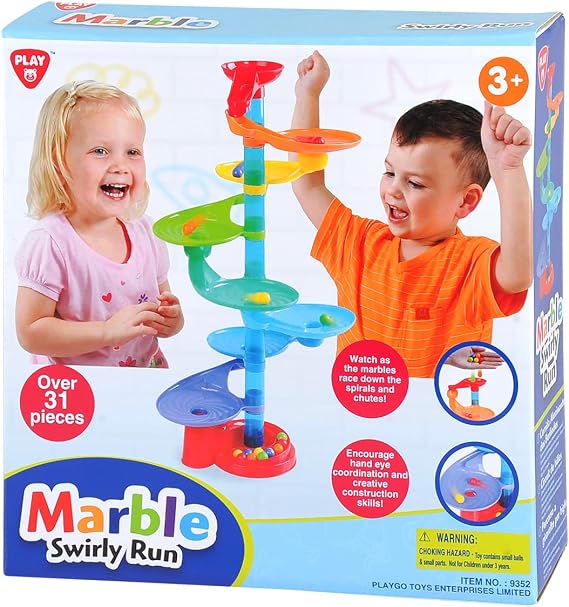 PlayGo Marble Swirly Run 31pcs