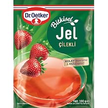 Dr. Oetker Bitkisel Jel Çilek Aromalı 100 Gr