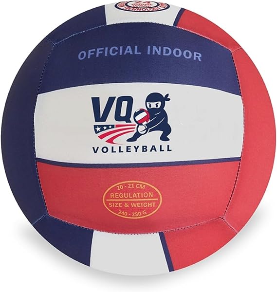 Soft Volleyball - Foam, Silent, No-Deflate, Durable Indoor Volleyball for Training, Games & Practice - Soft on Arms, Safe for House
