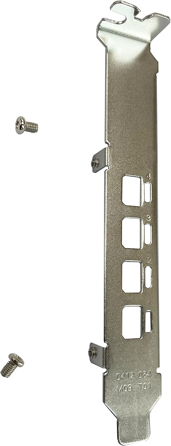 New Metal Full Height Graphics Card Mount for NVIDIA Quadro K1200 NVS 510 P400 P600 P1000 with 2x Screws