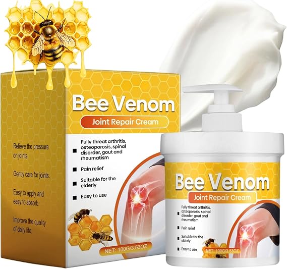 Bee Venom Joint Repair Cream, Advanced Joint and Bone Cream, 100g