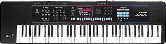 Roland JUNO-D7 Synthesizer | 76-Note Keyboard with Synth Action | ZEN-Core Engine with Over 3800 Onboard Sounds | Intuitive Creative Tools | USB-C Audio/MIDI Interface for Mobile & Computers