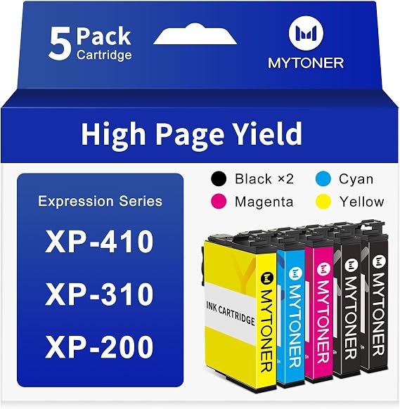 MYTONER Remanufactured Ink Cartridge Replacement for Epson 200 200 XL Ink