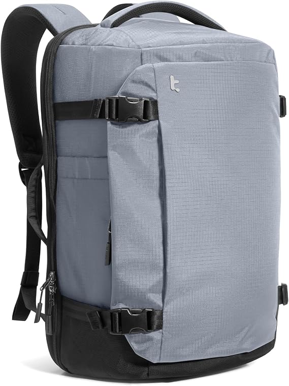 tomtoc Travel Backpack 28L,TSA Personal Item Bag Flight Approved,PFAS Free | Carry on Luggage Backpack for Men Women, Water-resistant Business Airplanes Rucksack for Travel Essentials Fit 16 Inch Laptop