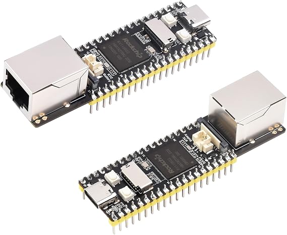 Luckfox Pico Pro RV1106G2 Chip Linux Micro Development Board with Pre-Soldered Header, Integrates ARM Cortex-A7/RISC-V MCU/NPU/ISP Processors,with Rich Interfaces-128MB Memory