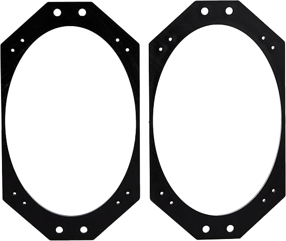 Metra Electronics Jeep - 4"x6" Speaker Adapters Fits Jeep Wrangler 1997-2006 (Side Dashboard Location)