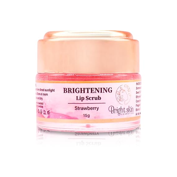 Brightening Lips Scrub - Exfoliating Skin Care for Smoother, Lighter Lips - Lip Scrub for Improved Lip Condition