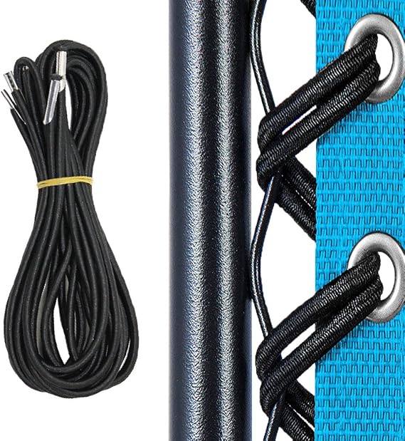 Centtechi Replacement Cord for Zero Gravity Chair, 4 Pack Universal Replacement Elastic Cords Repair Tool Kit for Sun Lounger, Garden Chairs, Outdoor Recliners, Anti Gravity Chair, Bungee Chairs