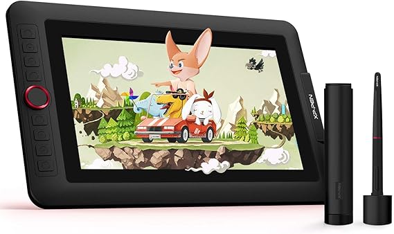 XPPen Artist12 Pro 11.6" Drawing Tablet with Screen Pen Display Full-Laminated Graphics Tablet with Tilt Function Battery-Free Stylus and 8 Shortcut Keys(8192 Levels Pen Pressure and 72% NTSC)