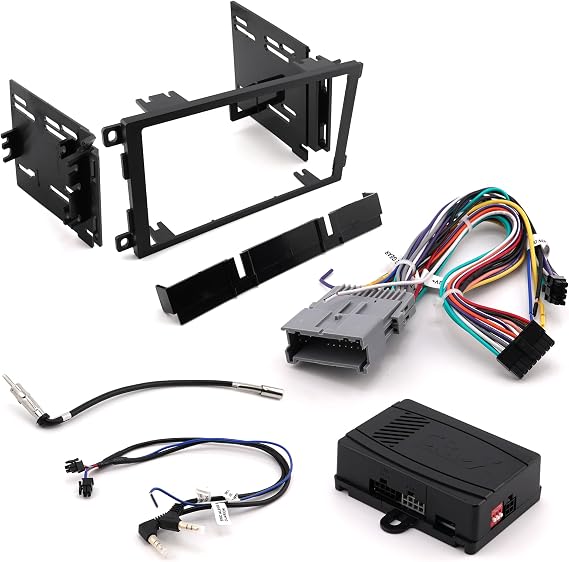 Crux DKGM-48D CRUX DKGM-48D Radio Replacement with SWC Retention & DDin Dash Kit for GM Class II Vehicles