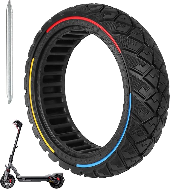 70/60-7.5 Electric Scooter Solid Tire for G3/ZT3/ZT3 Pro Scooter, Replacement Front or Rear Solid Tire 1PCS