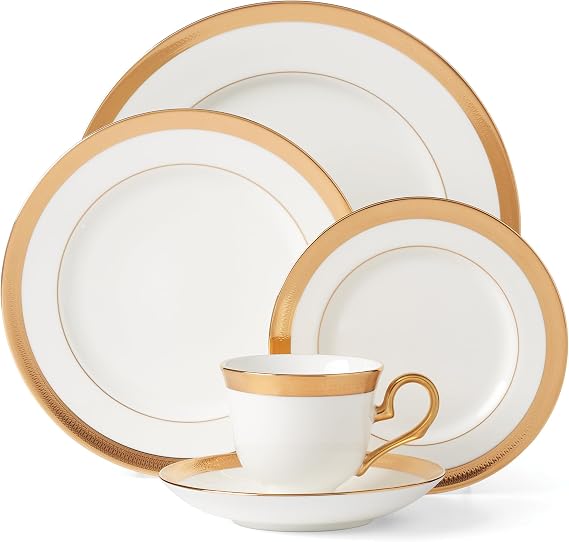 Lenox 896133 Lowell White 5-Piece Place Setting (Pack of 6)