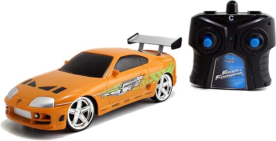 Jada Toys - Fast and Furious 1:24 Radio Control, Brian's Toyota Supra