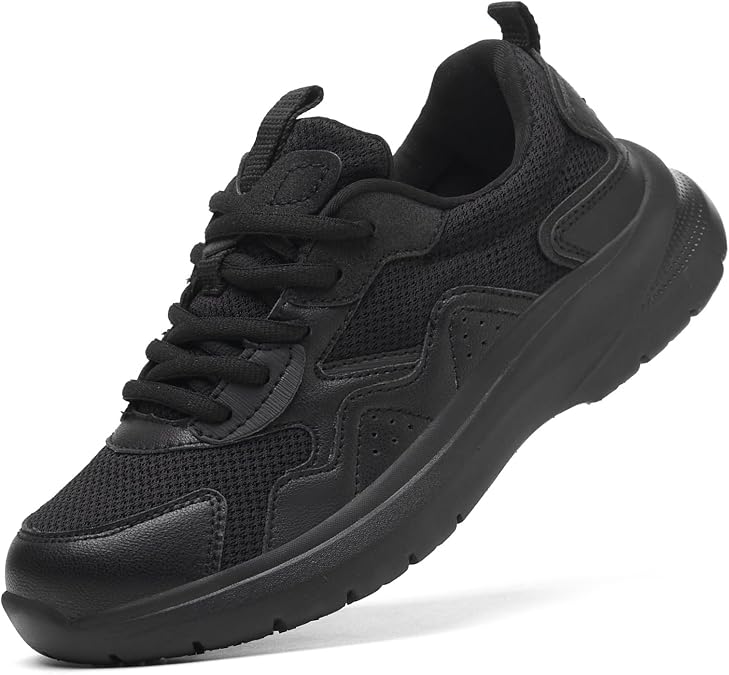 Women's Black Non Slip Restaurant Work Shoes, Nurse Sports Shoes|