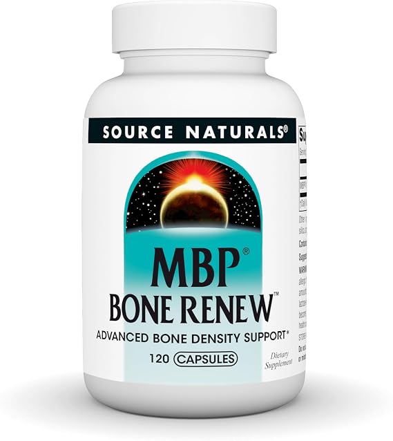 Source Naturals, MBP Bone Renew - 120 Capsules | Advanced Bone Density Support