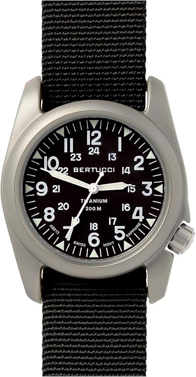 BERTUCCI Black Quartz Analog Men's Watch 12074