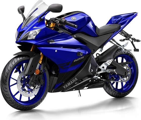 Hongben MOTO ABS plastic Motorcycle Injection Pre-Drilled Hole Cowl Fairings Bodywork Kit Complete Set For R125 2008-2013/2014-2018 (2014-2018, E)