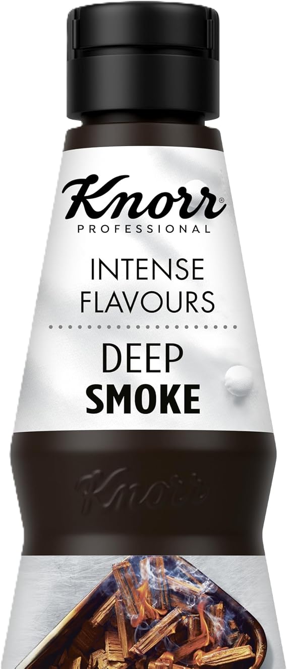 Knorr Professional Intense Flavours Deep Smoke, Gluten Free and Vegan Liquid Flavouring, 400 ml (440 g)