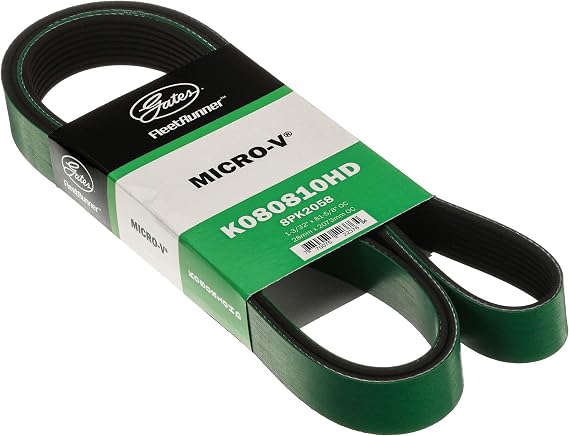 Gates K080810HD Fleet Runner Heavy Duty Micro V Serpentine Drive Belt