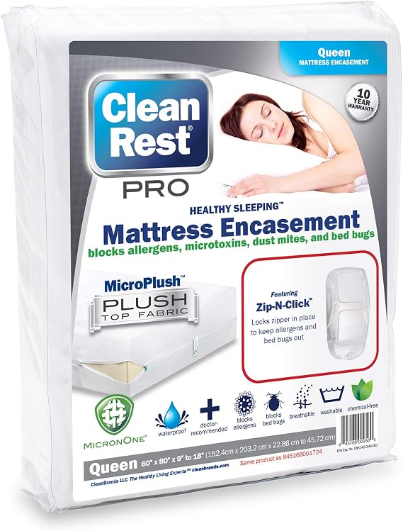 CleanRest Pro Mattress Encasement Queen