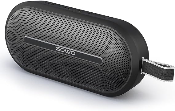 SOWO Portable Wireless Speaker Bluetooth with Immersive Bass, Punchy Sound