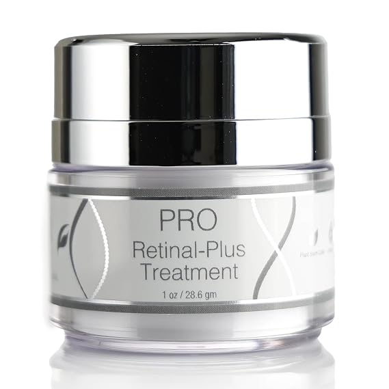Lira Clinical PRO Retinal-Plus Treatment - Retinol Cream with Hyaluronic Acid, Salicylic Acid & Vitamin C - Helps Reduces Fine Lines & Wrinkles - All Skin Types - 1 fl oz