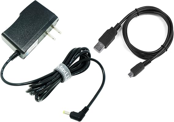 MaxLLTo 1A AC/DC Power Charger Adapter +USB Cord for Sony eReader PRS-505 BC 505SC 505RC
