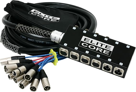 Elite Core | PS84100 | 8 x 4 Channel | 100' ft Stage Snake