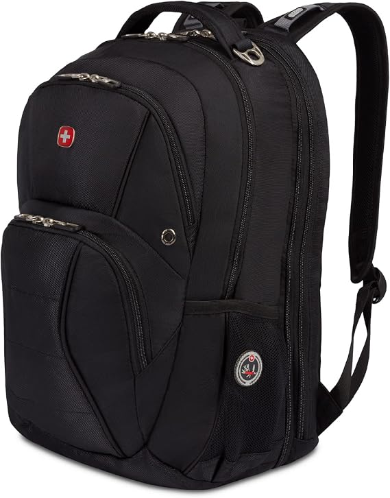 SwissGear SA1908 ScanSmart backpack (black) compatible with up to 17-inch notebook PCs