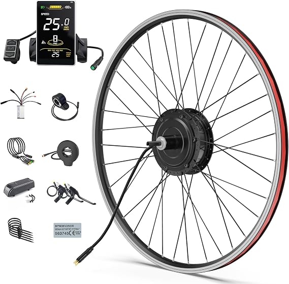 BAFANG Ebike Conversion Kit,G020 48V 500W Rear Hub Motor