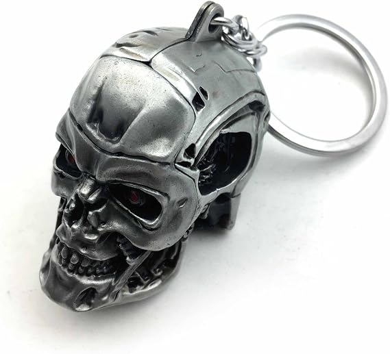 KC-004-BT 1 pc Creative Motorcycle Bicycle Skull Key Chain Ring Keychain Keyring Key Fob