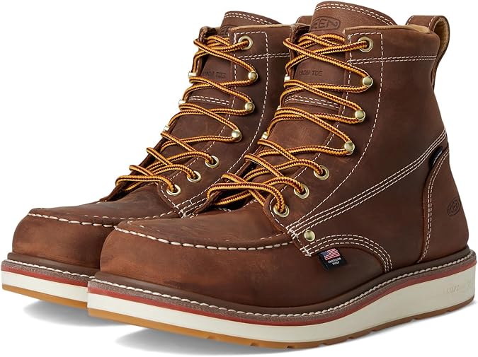 KEEN Utility Men's Liberty 6" Waterproof Boots (Carbon-fiber Toe)
