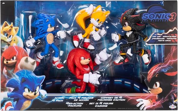 Sonic 3 Movie - 5" Figure Multi Pack