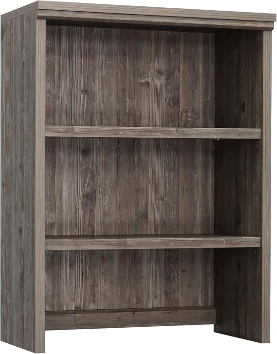 Sauder Aspen Post Commercial Office Hutch, in a Pebble Pine Finish