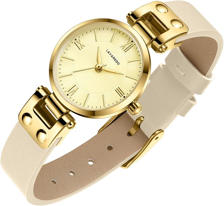 BEN NEVIS Watches for Women Elegant Classic Small Gold Leather Watch Easy Reader Women's Wrist Watches