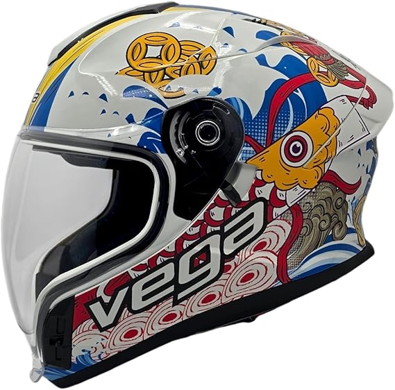 Vega AIR GPX Full face Helmet (Small, Fortune)