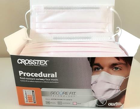 Crosstex Securefit Procedural Mask Gcppksf