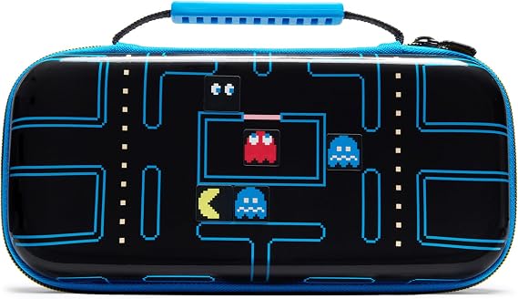 PowerA 保護ケース Nintendo Switch用 - PAC-MAN レトロアーケード 保護ケース ゲームケース コンソールケース アクセサリ 収納 公式ライセンス商品
