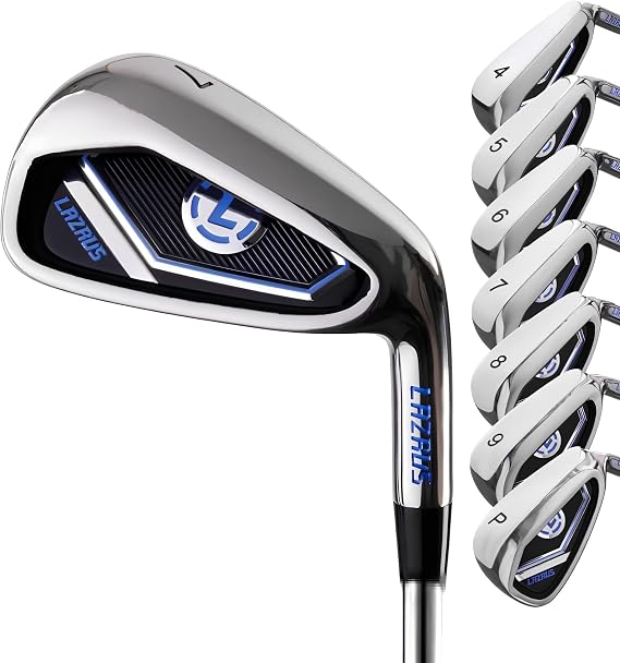 LAZRUS Premium Golf Irons Individual or Golf Irons Set for Men or Driving Irons Steel Shaft Regular Flex Golf Clubs