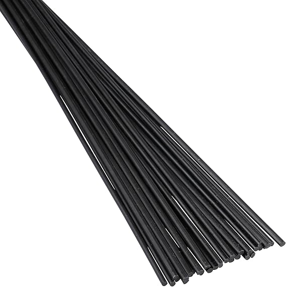 Polypropylene Rod, 1/8" Diameter, 30 Ft, Black