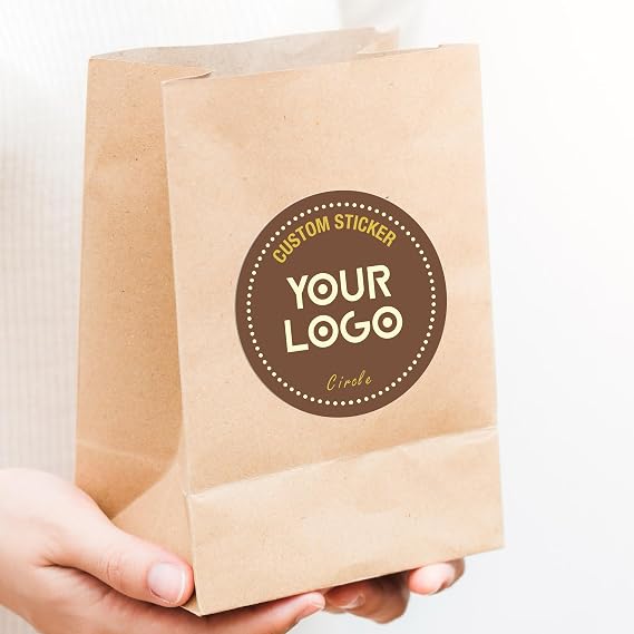 Custom Stickers with Logo - Logo Stickers - Custom Labels - Logo Stickers Customized - Custom Stickers with Logo