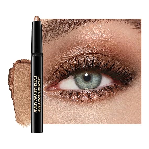 Eyeshadow Stick,Shimmer and Matte Cream Eye Shadow Brightener Sticks