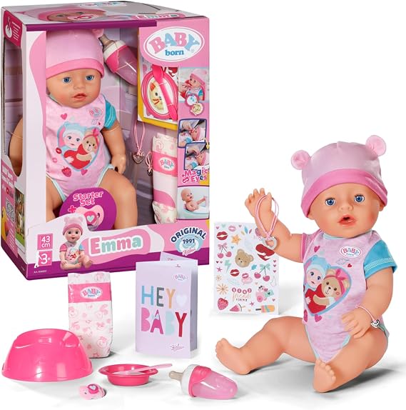 BABY born Zapf Creation 43 cm Emma Doll