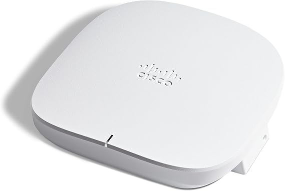 Cisco Business 150AX Wi-Fi 6 2x2 Access Point 1 GbE Port - Ceiling Mount, PoE Injector included, 3-Year Hardware Protection (CBW150AX-E-UK