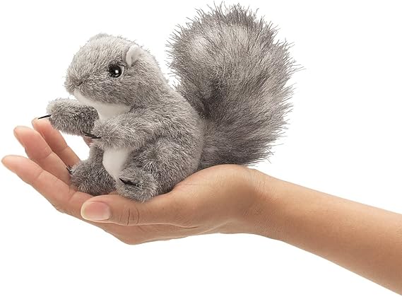 Folkmanis, Finger Puppet Mini Squirrel