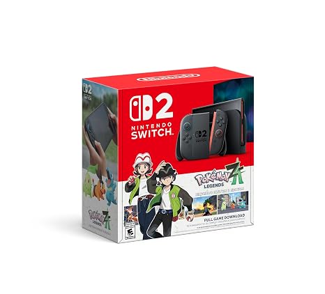 Nintendo SwitchTM 2 + PokemonTM Legends: Z-A SwitchTM 2 Edition Bundle