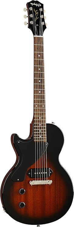 Epiphone Les Paul Junior Lefthand Tobacco Sunburst - Left handed electric guitar