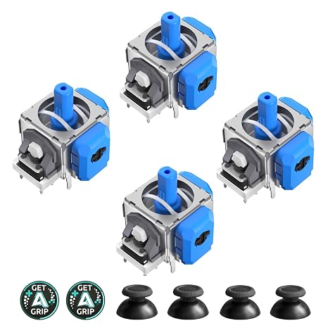 AKNES HallPi V6 TMR Joystick Replacement for PS5/PS5 Edge Controller