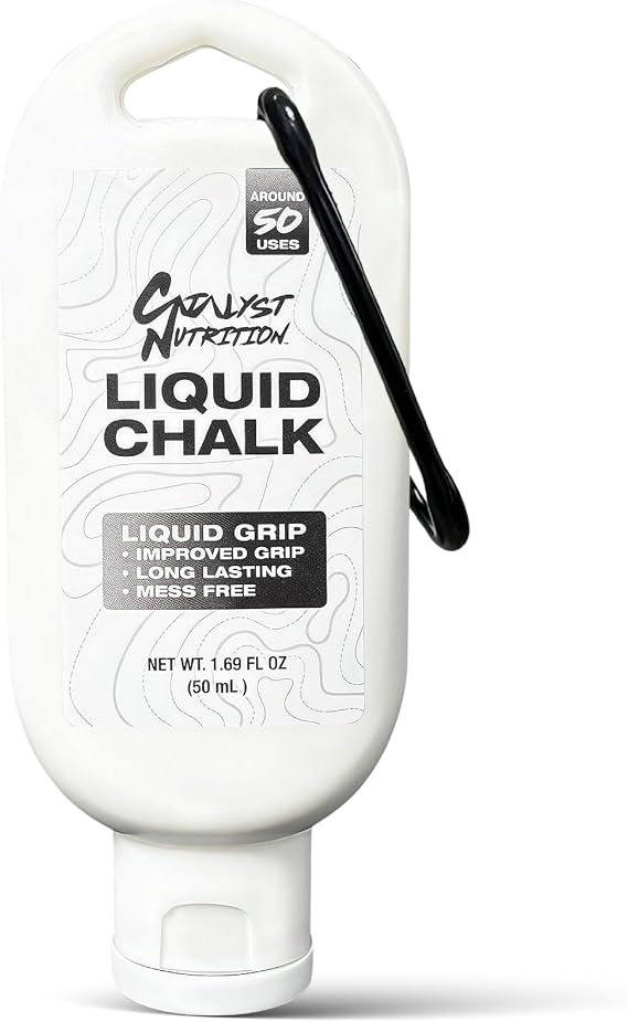 Catalyst Liquid Chalk - Mess-Free & Sweat-Resistant Grip for Weightlifting, Rock Climbing & Gym