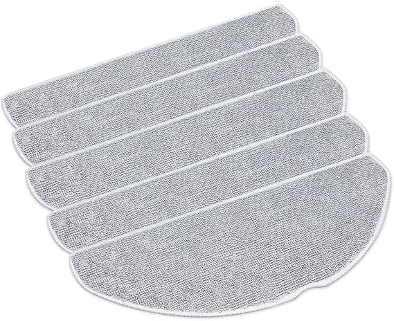 Tapo Washable Mop Cloth Replacement,  with Easy to Replace 5x Washable Mop Cloths, Compatible with Tapo RV30 Max Plus, Tapo RV30 Max, Tapo RV20 Max Plus, and Tapo RV20 Max Plus